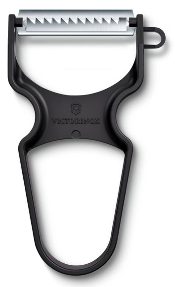 Овощечистка для овощей и фруктов Victorinox Rapid черныйс лезвием жульен (6.0934.3)