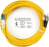 Патч-корд Cabeus FOP(D)-9-LC-SC-20M 2x9/125 OS2 LC дуплекс-SC дуплекс 20м LSZH желтый