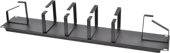 Кабельный органайзер горизонтальный ЦМО ГКО-2-6-9005 односторонний кольца 2U шир.:19" глуб.:85мм Кабельный органайзер горизонтальный ЦМО ГКО-2-6-9005 односторонний кольца 2U шир.:19" глуб.:85мм