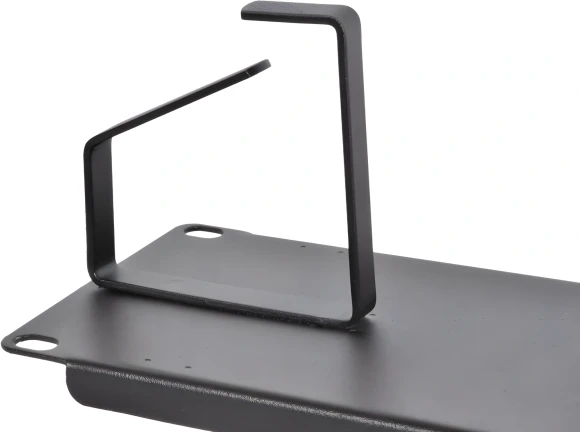 Кабельный органайзер горизонтальный ЦМО ГКО-2-6-9005 односторонний кольца 2U шир.:19" глуб.:85мм Кабельный органайзер горизонтальный ЦМО ГКО-2-6-9005 односторонний кольца 2U шир.:19" глуб.:85мм