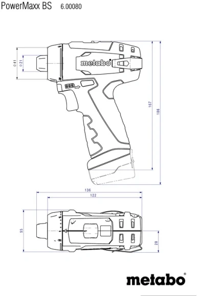 Дрель-шуруповерт Metabo Powermaxx BS Basic Set аккум. патрон:быстрозажимной (кейс в комплекте) (600080710) Дрель-шуруповерт Metabo Powermaxx BS Basic Set аккум. патрон:быстрозажимной (кейс в комплекте) (600080710)