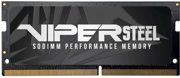 Память DDR4 16Gb 3200MHz Patriot PVS416G320C8S Steel Series RTL PC4-25600 CL22 SO-DIMM 260-pin 1.2В single rank с радиатором Ret