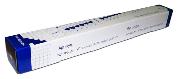 Патч-панель Lanmaster TWT-PP24UTP 19" 1U 24xRJ45 кат.5E UTP Патч-панель Lanmaster TWT-PP24UTP 19" 1U 24xRJ45 кат.5E UTP