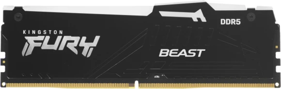 Память DDR5 2x16GB 6400MHz Kingston KF564C32BBEAK2-32 Fury Beast RGB RTL Gaming PC5-51200 CL32 DIMM 288-pin 1.4В kit single rank с радиатором Ret