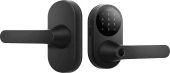 Умный замок Aqara Smart Door Lock U300 накладной разбл.отпеч.паль./код/пар/NFC/прил/мех.кл черный (DL-D02D_BL)
