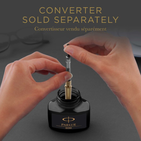 Флакон с чернилами Parker Quink Z13 (1950376) синие чернила 57мл для ручек перьевых