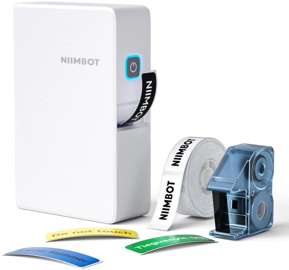 Термопринтер Niimbot N1 (1746888) 203dpi 40мм/с/USB/BT для печ.этик. белый Термопринтер Niimbot N1 (1746888) 203dpi 40мм/с/USB/BT для печ.этик. белый