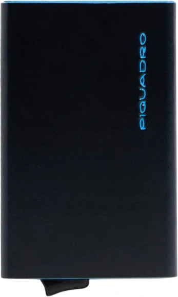 Чехол для кредитных карт Piquadro Blue Square PP4825B2BLR/BLU2 темно-синий натур.кожа Чехол для кредитных карт Piquadro Blue Square PP4825B2BLR/BLU2 темно-синий натур.кожа