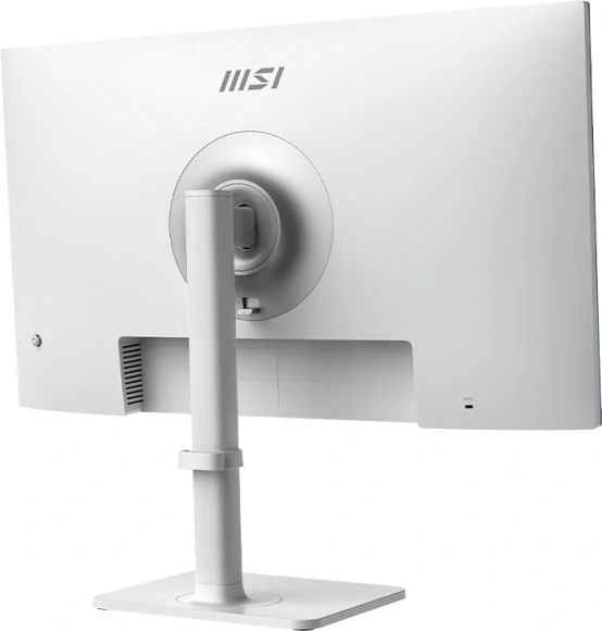 Монитор MSI 27" Modern MD272UPSW белый IPS LED 16:9 HDMI M/M матовая HAS Piv 1000:1 300cd 178гр/178гр 3840x2160 60Hz DP 4K USB 6.3кг