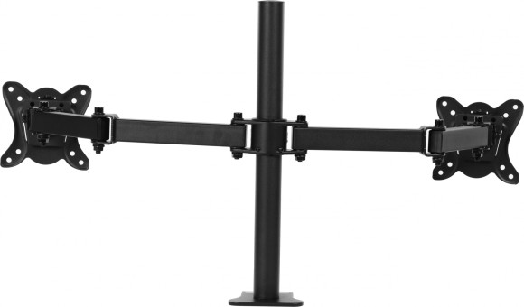 Кронштейн для мониторов Arm Media LCD-T13 черный 15"-32" макс.8кг настольный поворот и наклон верт.перемещ.