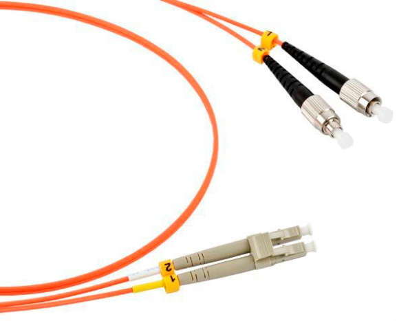 Патч-корд Lanmaster TWT-2LC-2FC/SU-3.0 2x9/125 OS1/OS2 LC дуплекс-FC дуплекс 3м Патч-корд Lanmaster TWT-2LC-2FC/SU-3.0 2x9/125 OS1/OS2 LC дуплекс-FC дуплекс 3м