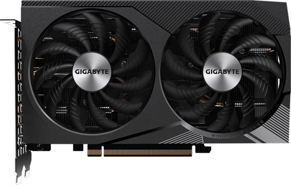 Видеокарта Gigabyte PCI-E 4.0 GV-N3060WF2OC-12GD 2.0 NVIDIA GeForce RTX 3060 12Gb 192bit GDDR6 1792/15000 HDMIx2 DPx2 HDCP Ret