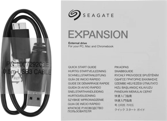 Жесткий диск Seagate USB3.0 4TB STKM4000400 Expansion Portable 2.5" черный