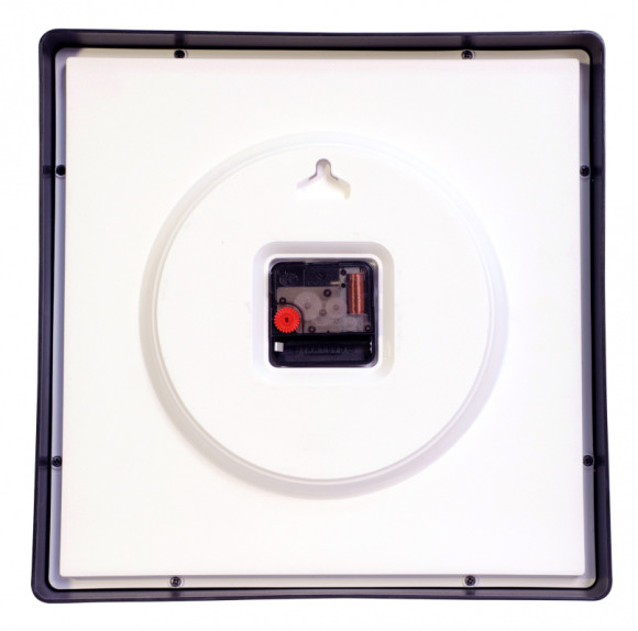 Часы настенные аналоговые Бюрократ WallC-S61P D30см черный (WALLC-S61P30/BLACK)