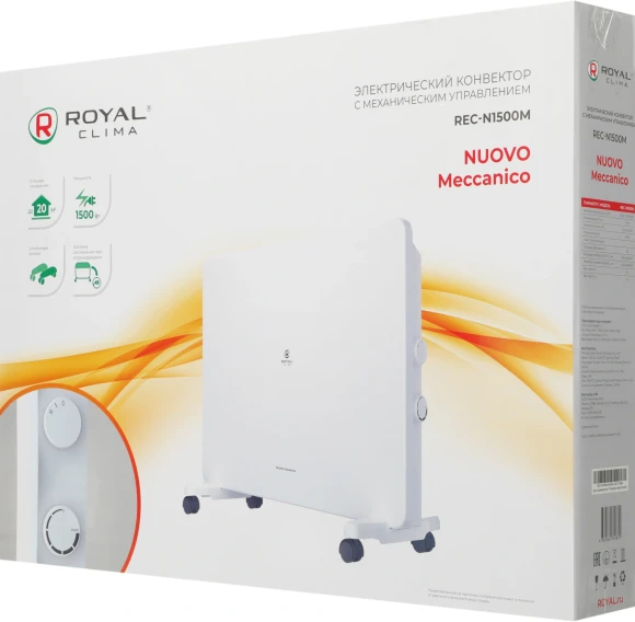 Конвектор Royal Clima Niovo Miccanico REC-N1500M 1500Вт белый
