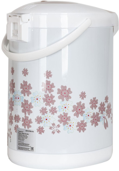 Термопот Supra TPS-4902 4.5л. 800Вт белый/рисунок