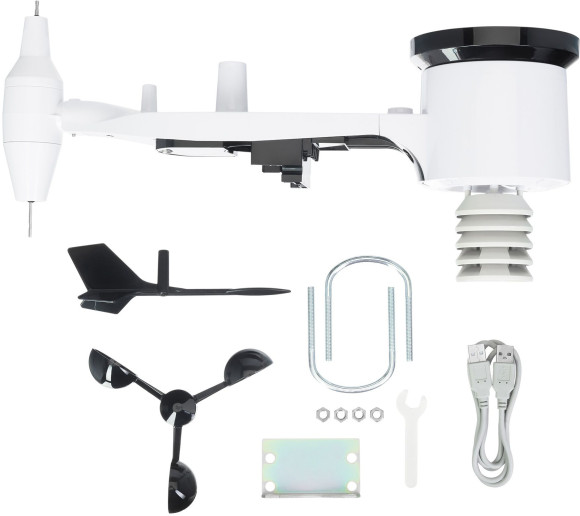 Погодная станция Levenhuk LP300 серебристый/черный