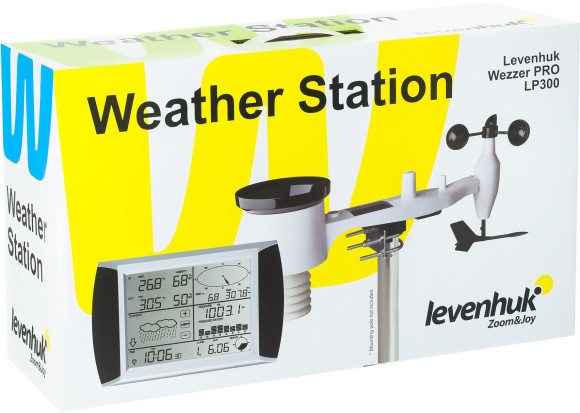 Погодная станция Levenhuk LP300 серебристый/черный