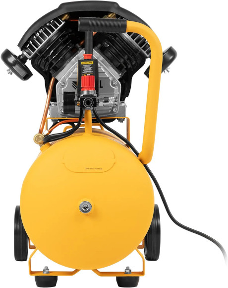 Компрессор поршневой Denzel DCV1800/50 масляный 320л/мин 50л 1800Вт желтый