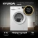 Стиральная машина Hyundai WME7209 класс: A+++ загр.фронтальная макс.:7кг белый инвертор