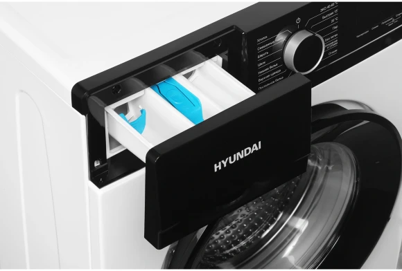 Стиральная машина Hyundai WME7209 класс: A+++ загр.фронтальная макс.:7кг белый инвертор