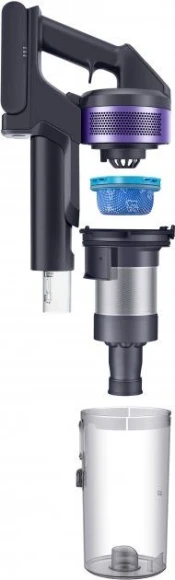 Пылесос Samsung Jet VS15A6031R4/EV 410Вт фиолетовый/серый