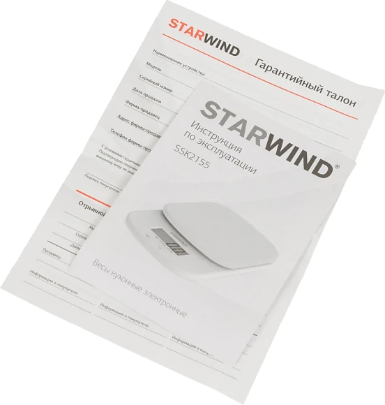 Весы кухонные электронные Starwind SSK2155 макс.вес:2кг зеленый
