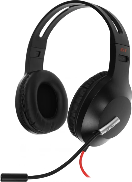 Наушники с микрофоном Edifier G1SE черный 2.5м накладные оголовье Наушники с микрофоном Edifier G1SE черный 2.5м накладные оголовье