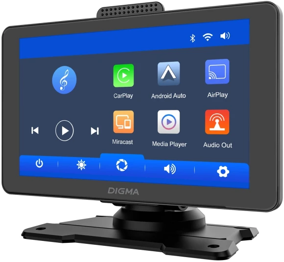 Автомобильный монитор Digma Smart Play 600 7" 600x1024 Автомобильный монитор Digma Smart Play 600 7" 600x1024