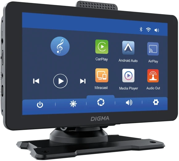 Автомобильный монитор Digma Smart Play 600 7" 600x1024 Автомобильный монитор Digma Smart Play 600 7" 600x1024