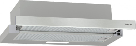 Вытяжка встраиваемая Gorenje TH606E4X нержавеющая сталь управление: кнопочное (1 мотор) Вытяжка встраиваемая Gorenje TH606E4X нержавеющая сталь управление: кнопочное (1 мотор)