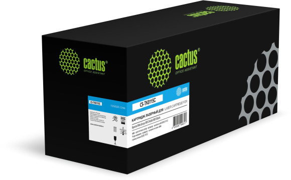 Картридж лазерный Cactus CS-TK8115C TK-8115C голубой (6000стр.) для Kyocera Mita Ecosys M8124cidn/M8130cidn