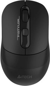 Мышь A4Tech Fstyler FB10CS черный оптическая 2000dpi silent беспров. BT/Radio USB 4but (FB10CS USB STONE BLACK) Мышь A4Tech Fstyler FB10CS черный оптическая 2000dpi silent беспров. BT/Radio USB 4but (FB10CS USB STONE BLACK)