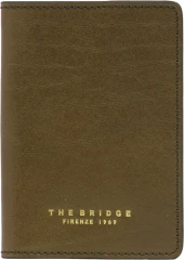 Обложка для паспорта The Bridge Life Style 09811501/01C коньячный натур.кожа