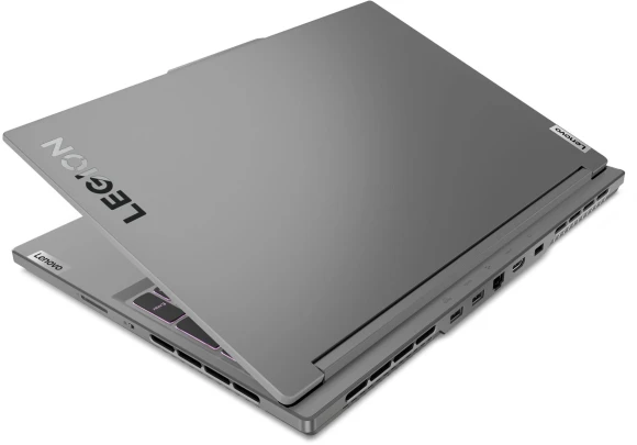 Ноутбук Lenovo Legion Slim 5 16ARP9 Ryzen 7 7735HS 16Gb SSD1Tb NVIDIA GeForce RTX4070 8Gb 16" IPS WQXGA (2560x1600) без ОС grey WiFi BT Cam (83EX000TRK) Ноутбук Lenovo Legion Slim 5 16ARP9 Ryzen 7 7735HS 16Gb SSD1Tb NVIDIA GeForce RTX4070 8Gb 16" IPS WQXGA (2560x1600) без ОС grey WiFi BT Cam (83EX000TRK)