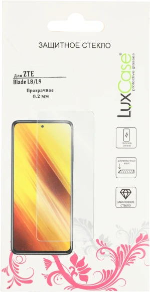 Защитное стекло для экрана LuxCase прозрачный для ZTE Blade L8/L9 прозрачная 1шт. (83244) Защитное стекло для экрана LuxCase прозрачный для ZTE Blade L8/L9 прозрачная 1шт. (83244)