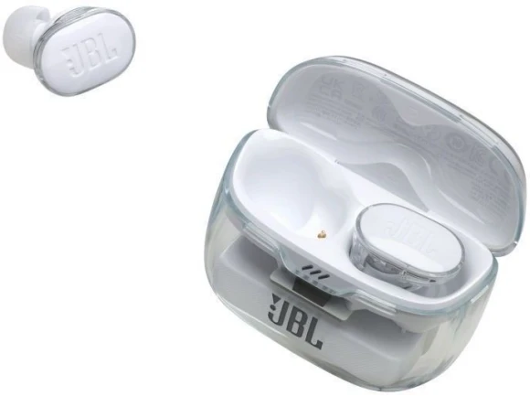 Гарнитура внутриканальные JBL Tune Buds Ghost белый беспроводные bluetooth в ушной раковине (JBLTBUDSGWHT) Гарнитура внутриканальные JBL Tune Buds Ghost белый беспроводные bluetooth в ушной раковине (JBLTBUDSGWHT)