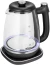 Чайник электрический Kitfort КТ-8703 1.7л. 2200Вт нержавеющая сталь/черный корпус: нерж.сталь/пластик