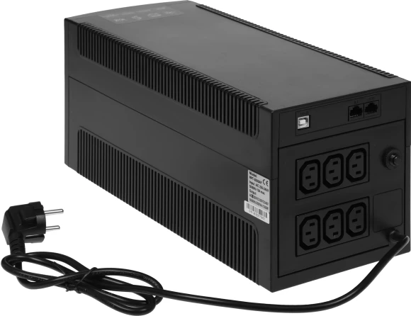 Источник бесперебойного питания Powercom Raptor RPT-2000AP 1200Вт 2000ВА черный