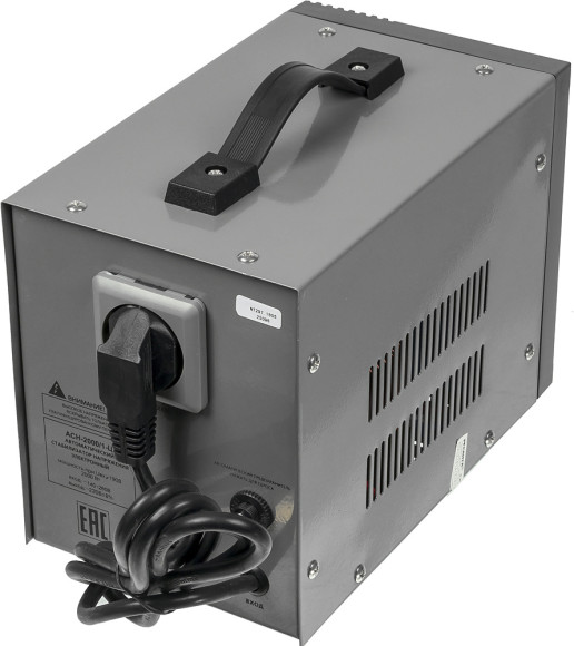 Стабилизатор напряжения Ресанта АСН-2000/1-Ц однофазный серый (63/6/4) Стабилизатор напряжения Ресанта АСН-2000/1-Ц однофазный серый (63/6/4)