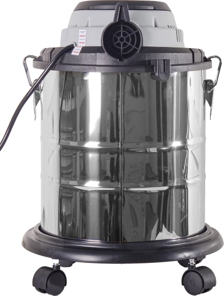 Строительный пылесос Ресанта ПС-1500/20 1500Вт (уборка: сухая/влажная/выдув) серебристый