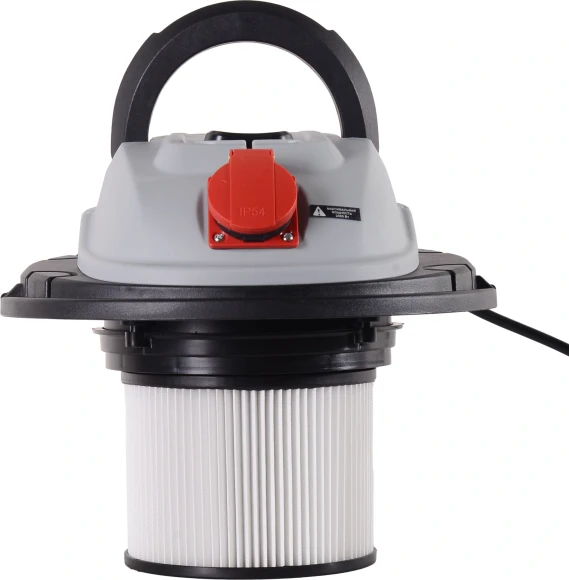 Строительный пылесос Ресанта ПС-1500/20 1500Вт (уборка: сухая/влажная/выдув) серебристый