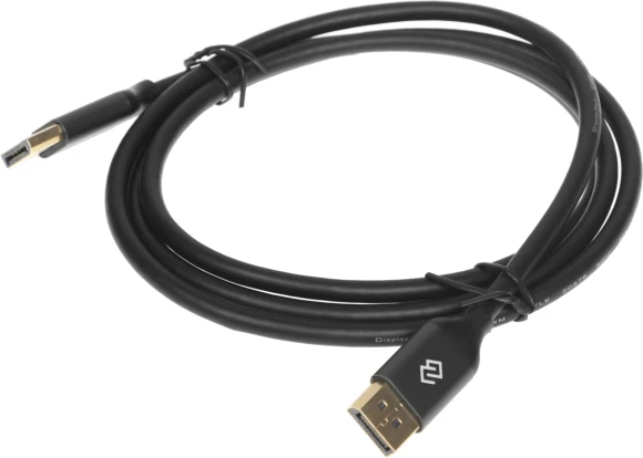 Кабель аудио-видео Digma V1.4 DisplayPort (m)/DisplayPort (m) 1.5м. черный (D-DP-V1.4-1.5M) Кабель аудио-видео Digma V1.4 DisplayPort (m)/DisplayPort (m) 1.5м. черный (D-DP-V1.4-1.5M)
