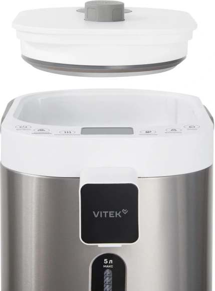 Термопот Vitek VT-TP5005 4.7л. 700Вт белый/серебристый Термопот Vitek VT-TP5005 4.7л. 700Вт белый/серебристый