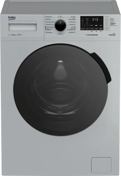 Стиральная машина Beko RSPE78612S класс: A загр.фронтальная макс.:7кг серебристый инвертор
