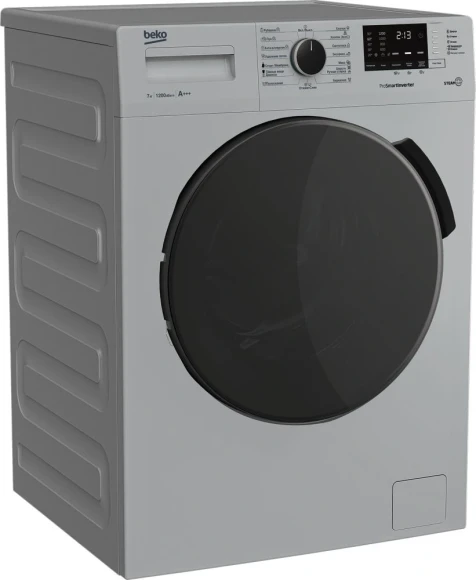 Стиральная машина Beko RSPE78612S класс: A загр.фронтальная макс.:7кг серебристый инвертор
