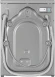Стиральная машина Beko RSPE78612S класс: A загр.фронтальная макс.:7кг серебристый инвертор