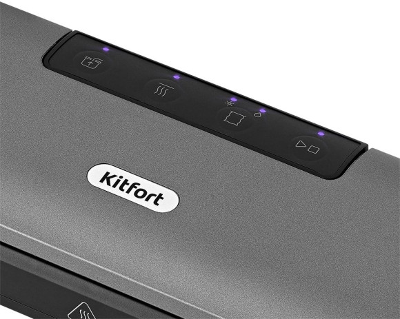 Вакуумный упаковщик Kitfort КТ-1527 95Вт черный Вакуумный упаковщик Kitfort КТ-1527 95Вт черный