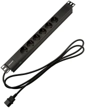 Блок распределения питания Rexant 04-0103-1 гор.размещ. 6xSchuko базовые 16A Schuko 2м Блок распределения питания Rexant 04-0103-1 гор.размещ. 6xSchuko базовые 16A Schuko 2м