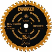 Диск пильный по лам./ДСП DeWalt DT10303-QZ d=184мм d(посад.)=16мм (торцовочные пилы) Диск пильный по лам./ДСП DeWalt DT10303-QZ d=184мм d(посад.)=16мм (торцовочные пилы)